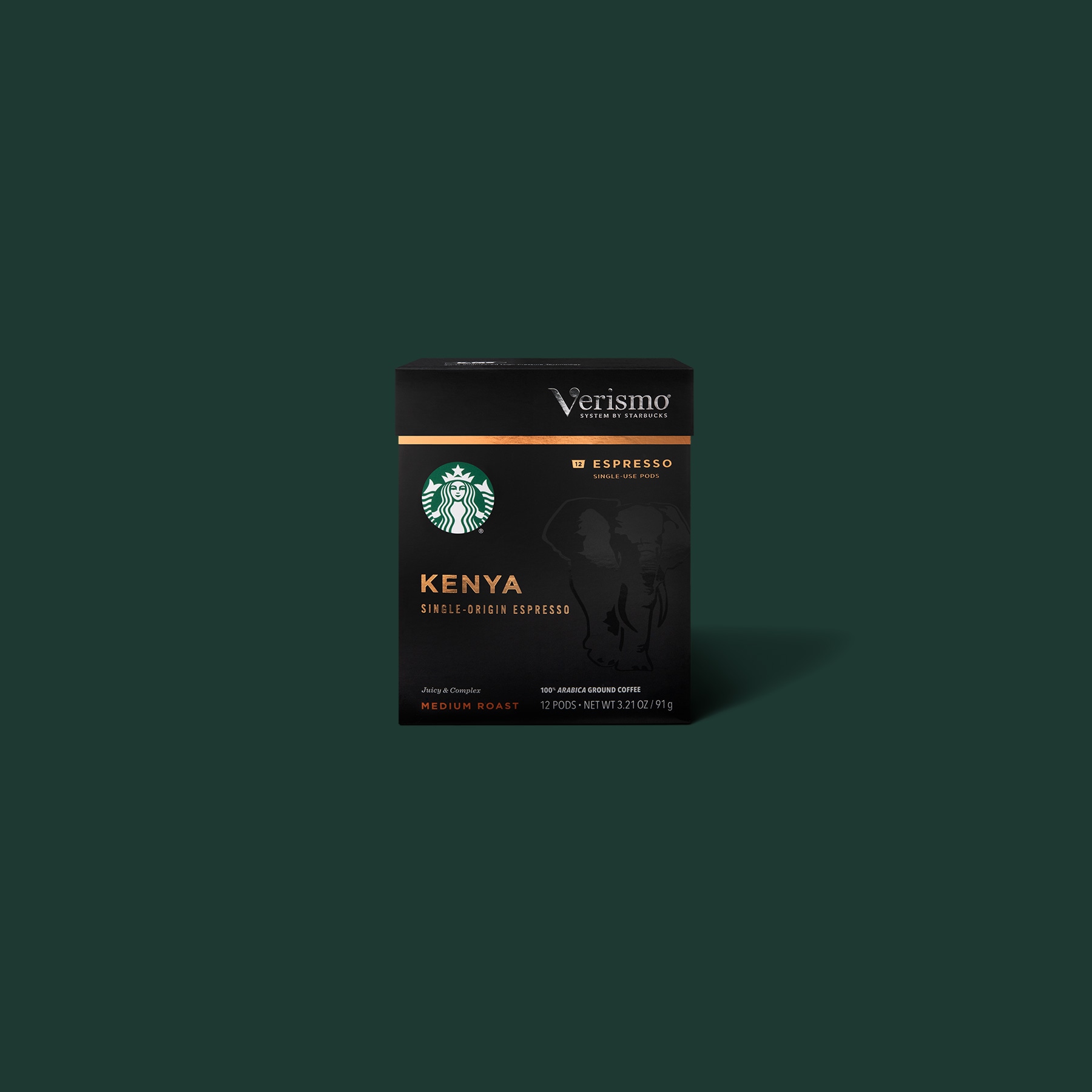 Kenya Verismo Pods Starbucks Coffee Company