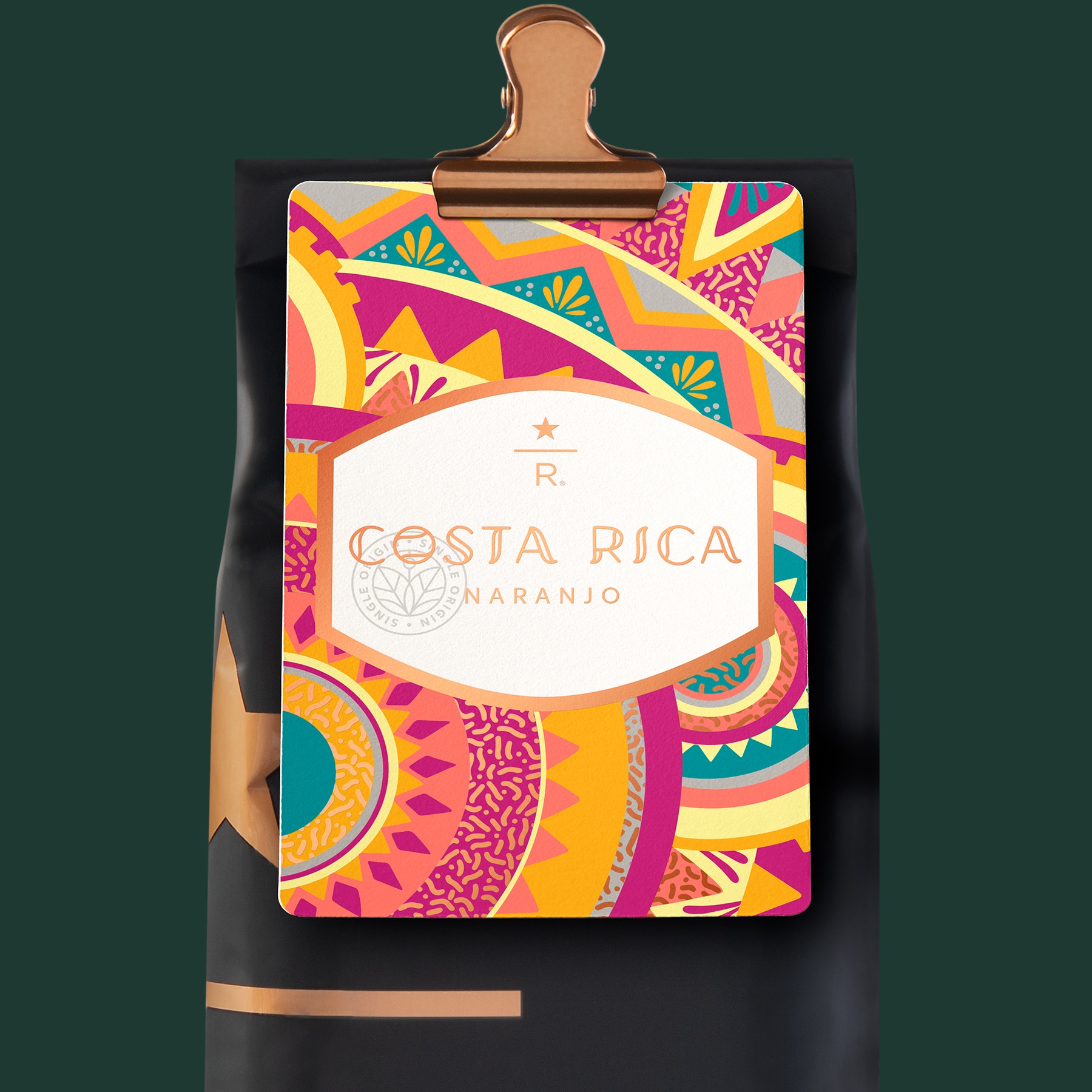 Clover Starbucks Reserve Costa Rica Naranjo Nutrition