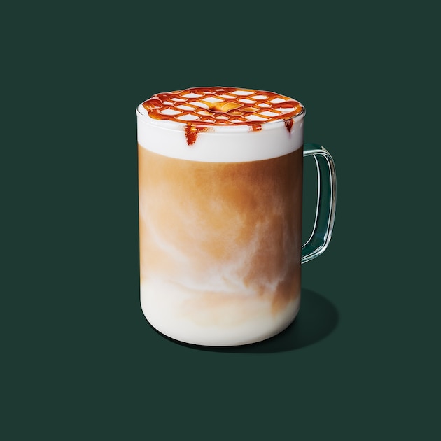 Apple Crisp Oatmilk Macchiato: Starbucks Coffee Company