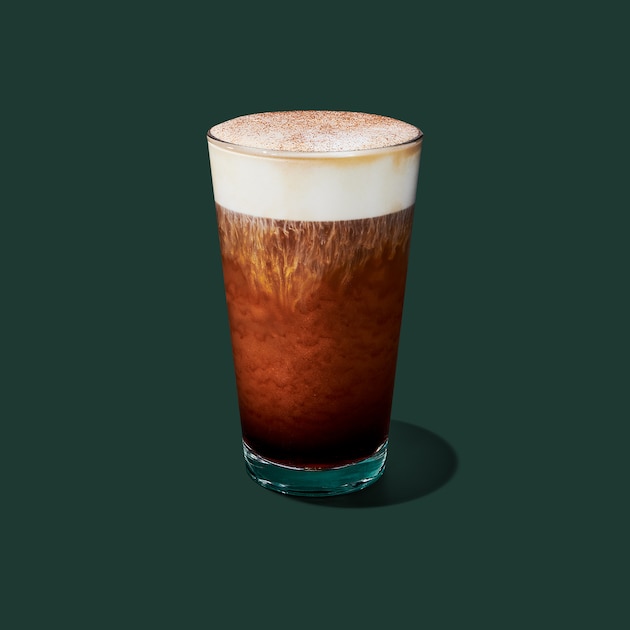 Cinnamon Caramel Cream Nitro Cold Brew: Starbucks Coffee Company