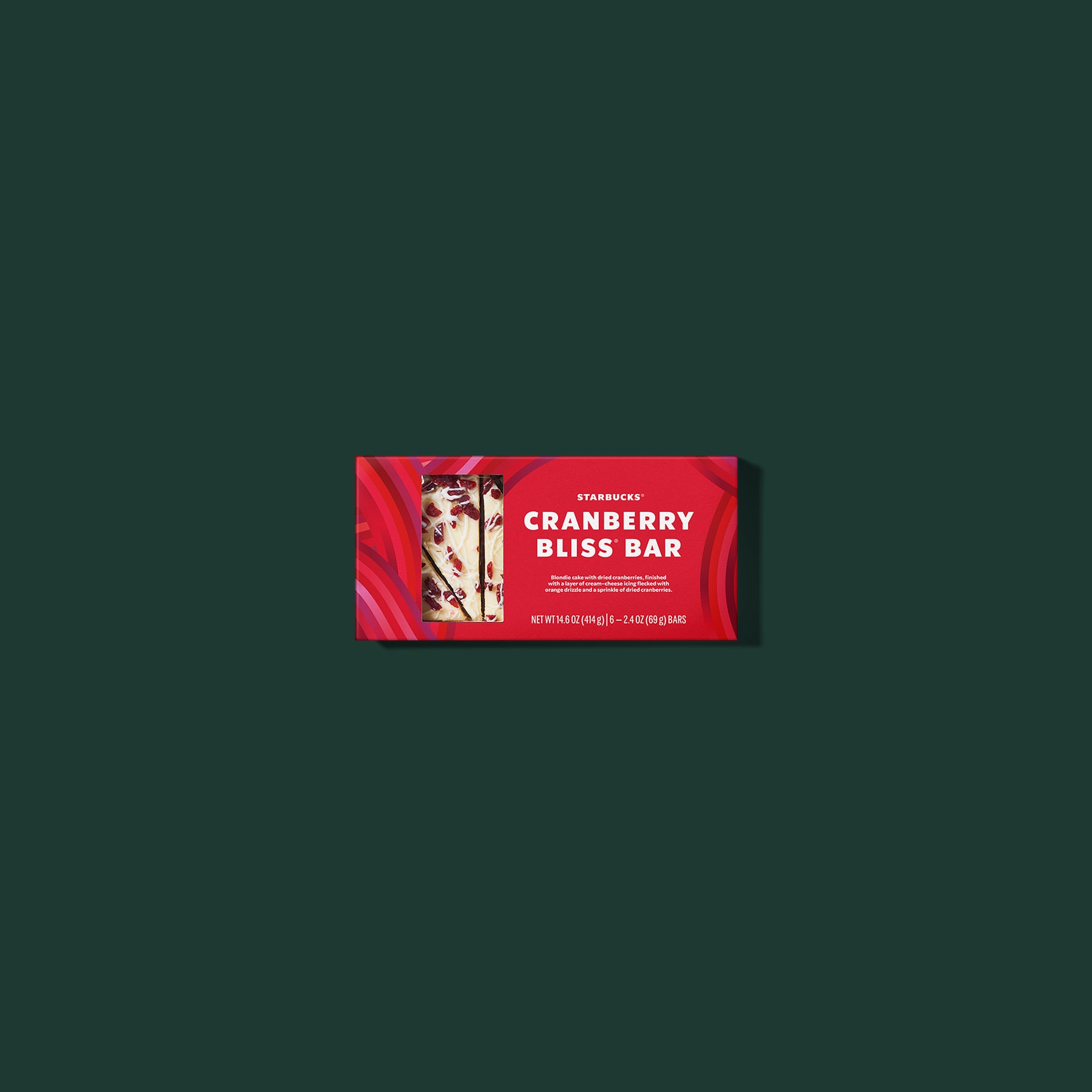 Cranberry Bliss Bar Tray Starbucks Coffee Company