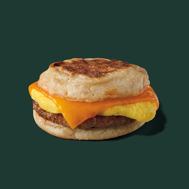 Sausage, Cheddar & Egg Sandwich: Starbucks Coffee Company