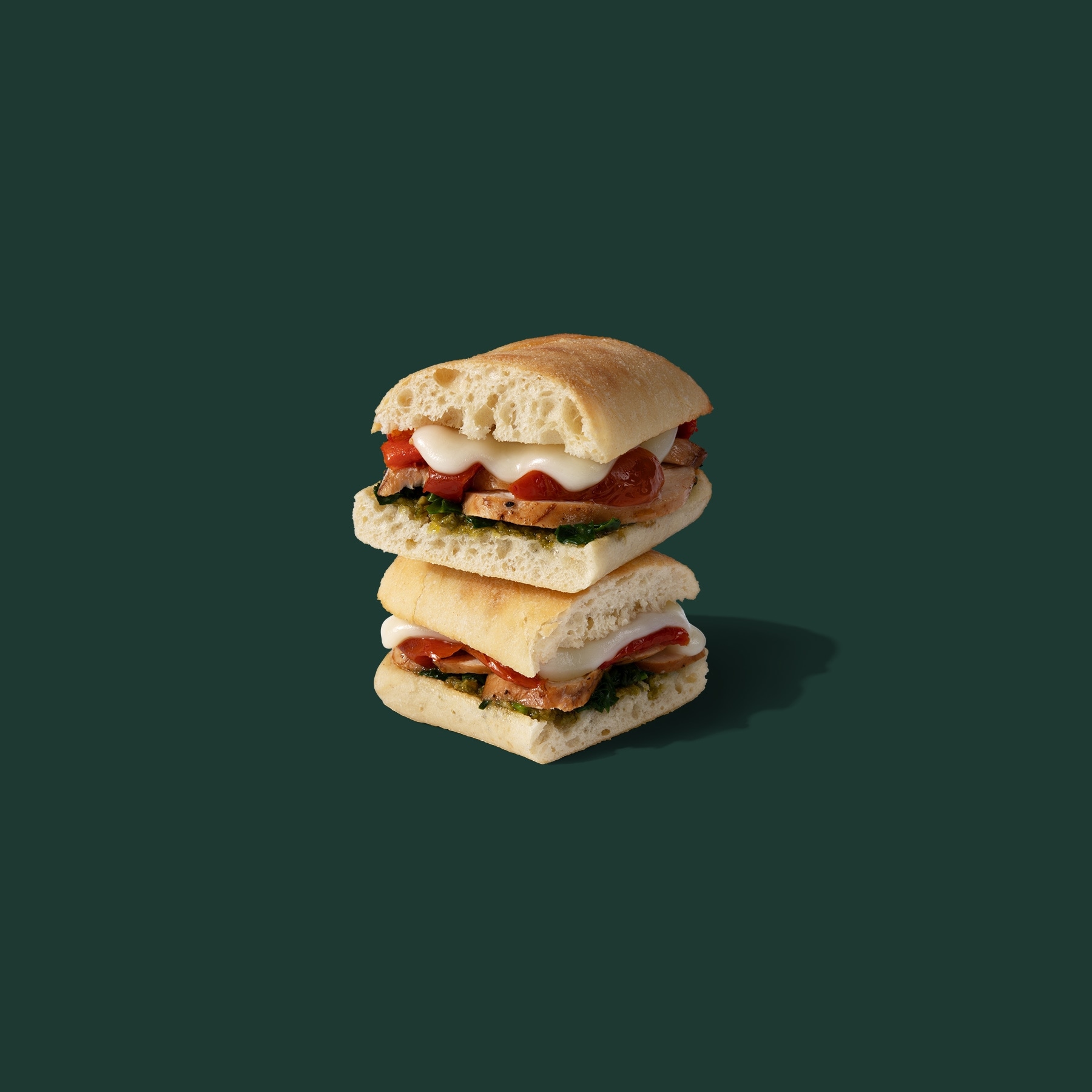 Chicken Caprese on Ciabatta Starbucks Coffee Company