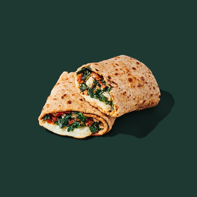 Spinach, Feta & Egg White Wrap