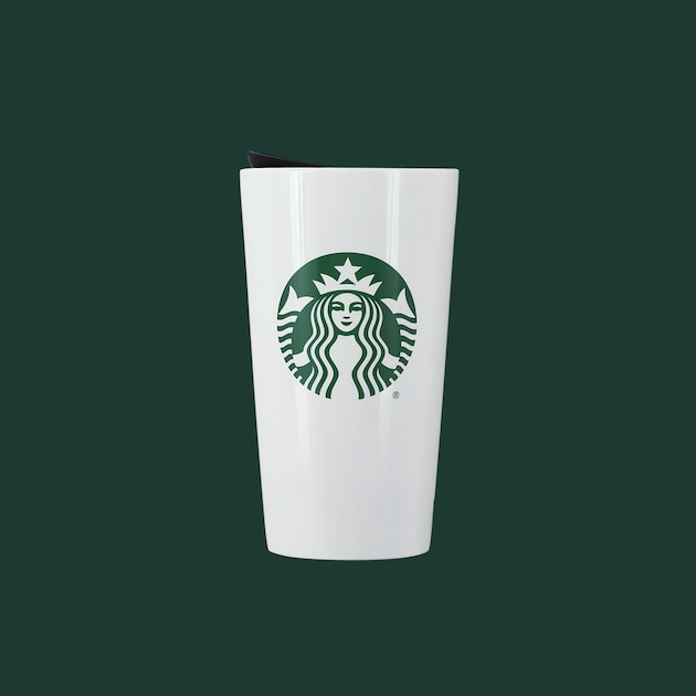Siren Logo Double-Wall Ceramic Tumbler - 12 fl oz: Starbucks Coffee Company