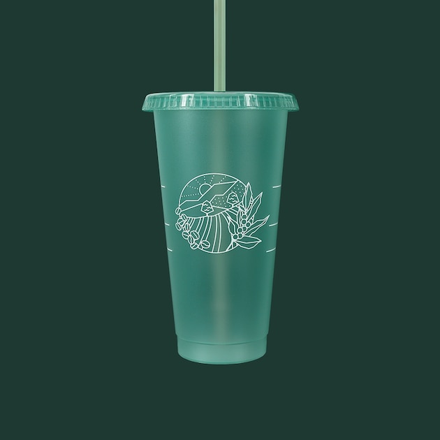 Earth Day Reusables Plastic Cold Cup - 24 fl oz: Starbucks Coffee Company